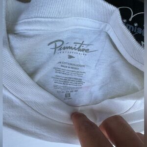 Primitive rose tee.
